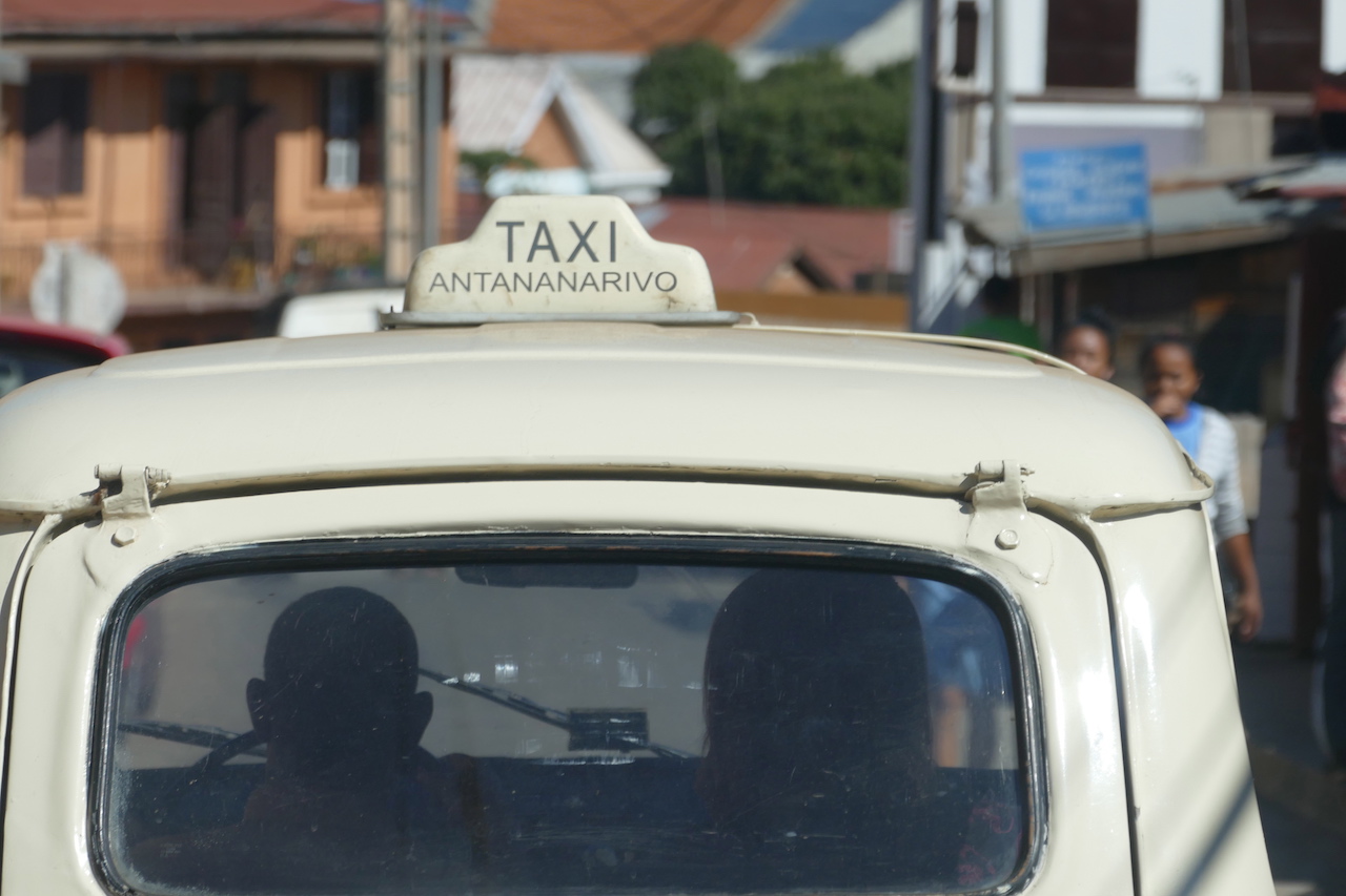 Taxi in Antananarivo, Madagaskar